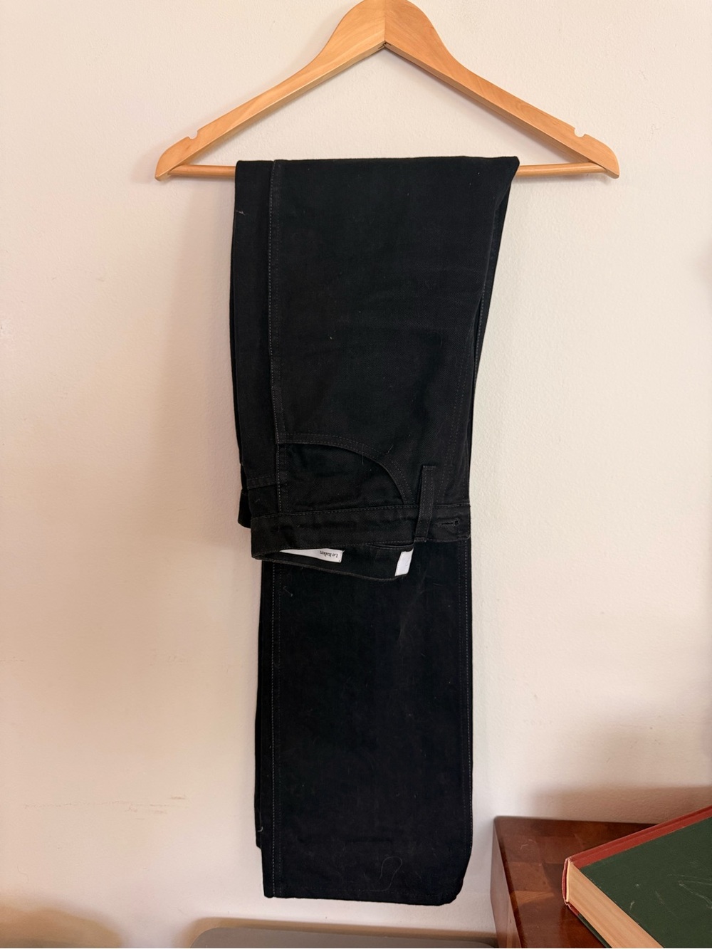 Frame Denim Black Flare Jeans size 27 Long